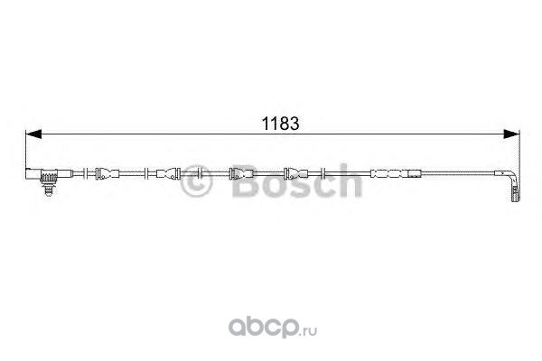 Датчик износа задних колодок BOSCH 1 987 473 031