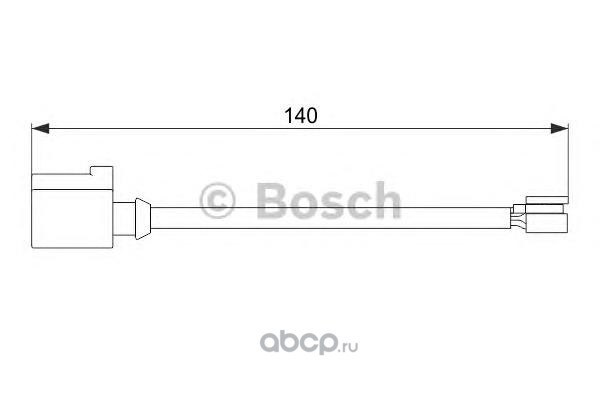 Датчик износа задних тормозных колодок BOSCH 1 987 474 566