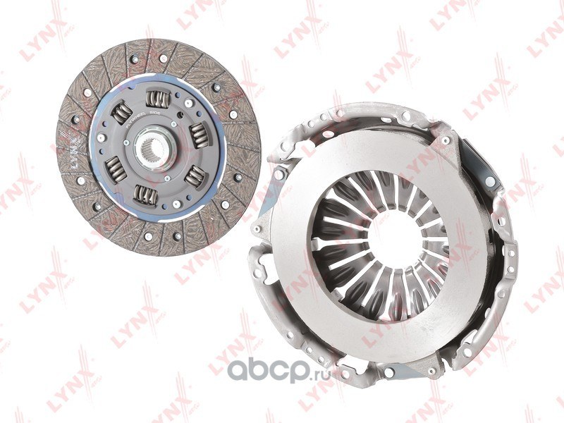 Комплект сцепления без выжимного (D 200 mm) LADA Largus 1.6 16V 12>, RENAULT Clio III 1.4-1.6 LYNXauto CL-1055
