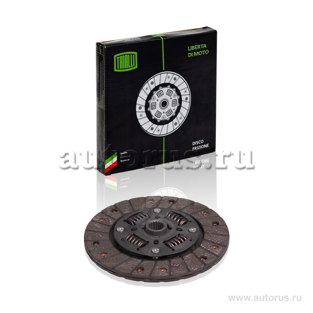 Диск сцеп. для а/м Daewoo Matiz (98-) 0.8i (ведом.) TRIALLI FD 0503