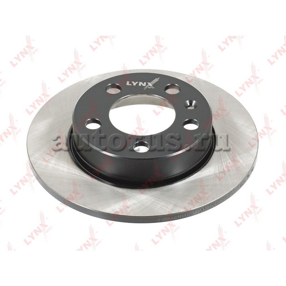 Диск тормозной задний AUDI A3 1.6-1.8T 96-03, SKODA FABIA I-III 1.0-2.0 LYNXAUTO BN-1194