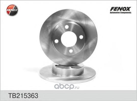 Диск тормозной передний FENOX TB215363