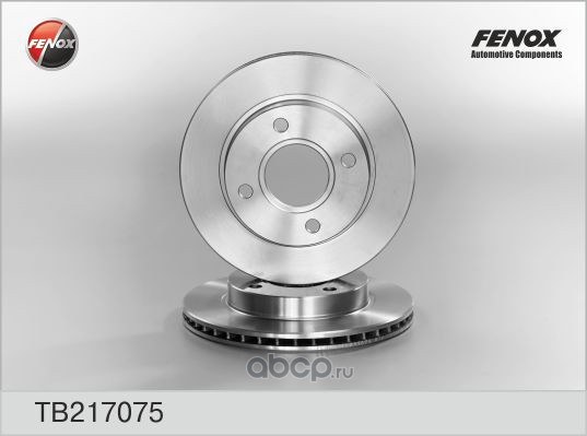Диск тормозной передний FORD ESCORT/FIESTA IV/PUMA/ORION/KA FENOX TB217075