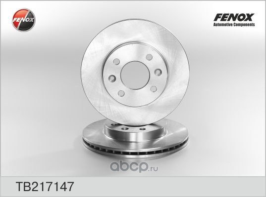 Диск тормозной передний FENOX TB217147