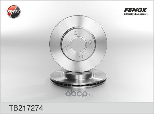 Диск тормозной передний FENOX TB217274