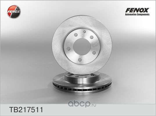 Диск тормозной передний FENOX TB217511