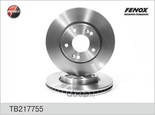 Диск тормозной передний HYUNDAI TUCSON/SONATA/ELANTRA /VENT D=280MM FENOX TB217755