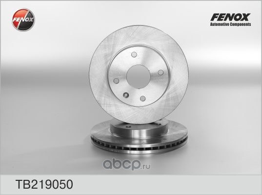 Диск тормозной передний FENOX TB219050
