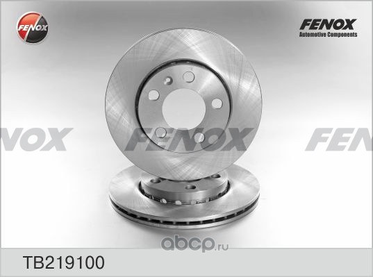 Диск тормозной передний FENOX TB219100
