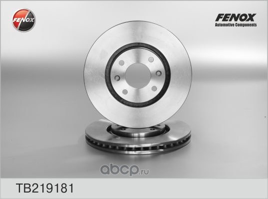 Диск тормозной передний FENOX TB219181