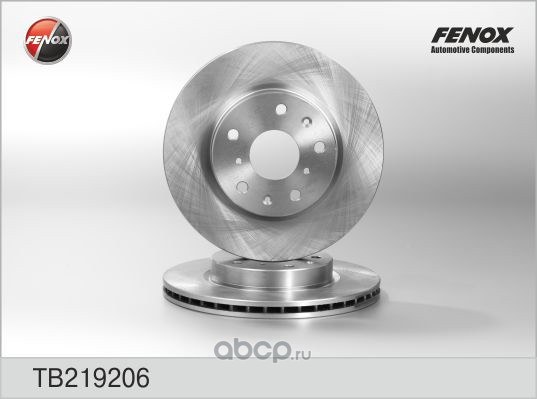 Диск тормозной передний FIAT SEDICI 06-, SUZUKI SX4 07- FENOX TB219206
