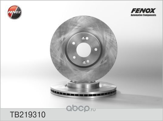 Диск тормозной передний FENOX TB219310