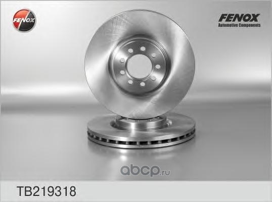 Диск тормозной передний FENOX TB219318