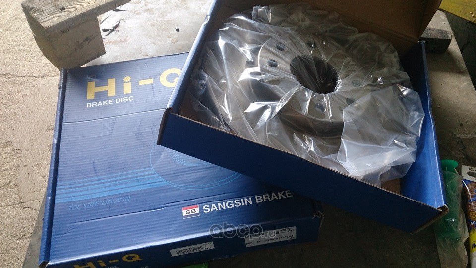 Диск тормозной передний SANGSIN BRAKE SD1046