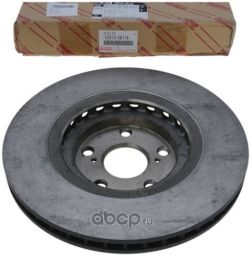 Диск тормозной передний HIGHLANDER 2007-2011 TOYOTA 43512-48110