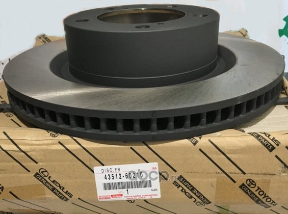 Диск тормозной передний TOYOTA 4351260210