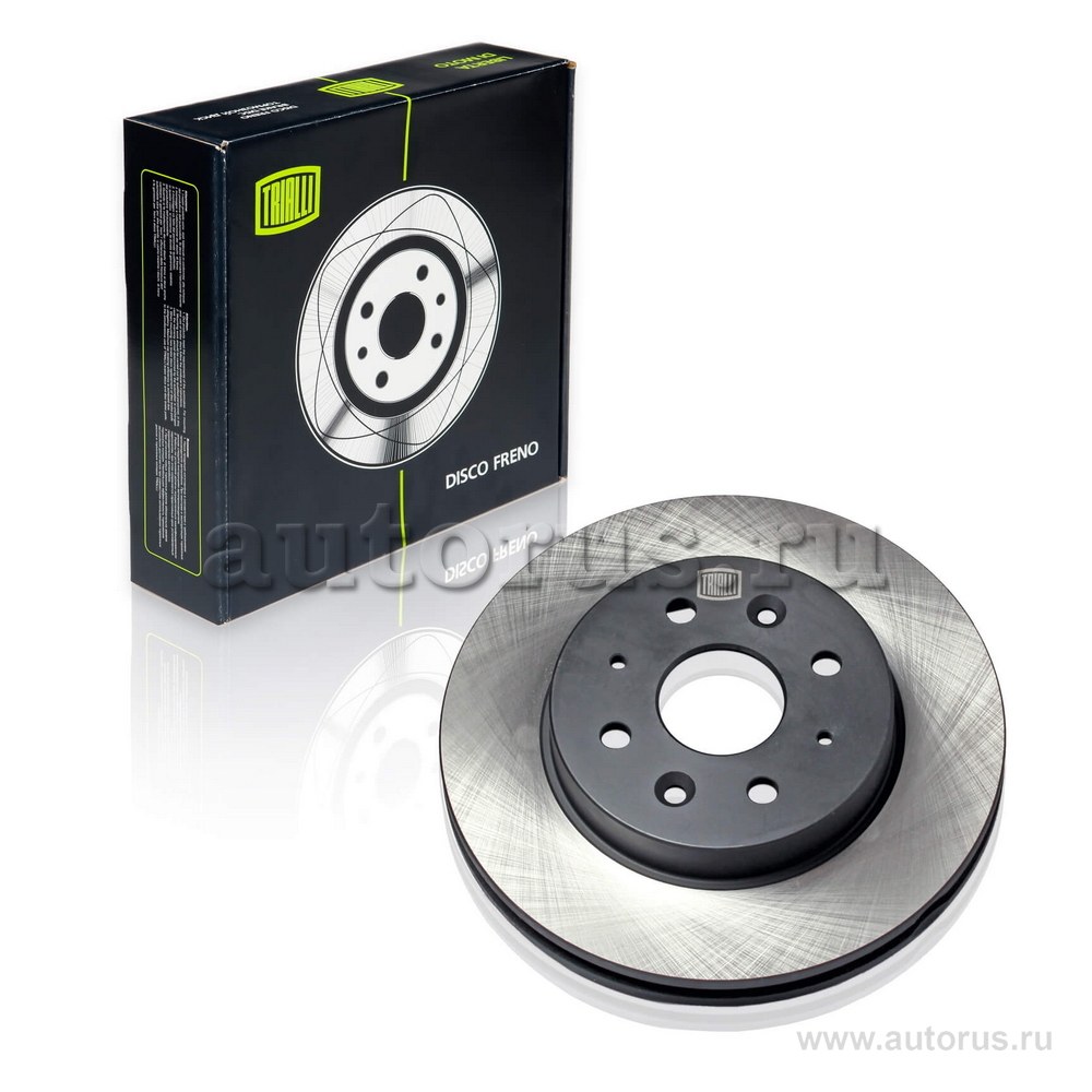 Диск тормозной передний для а/м KIA RIO (00-) DOHC R-14 TRIALLI DF 073201