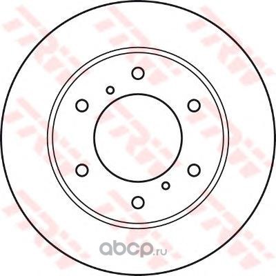 Диск тормозной передний TRW DF4920