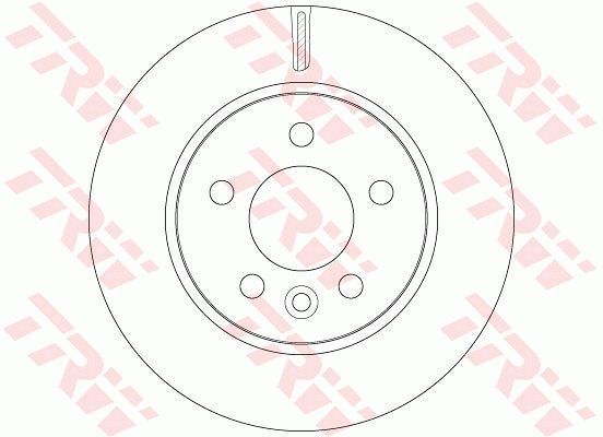 Диск тормозной передний VW AMAROK 2010-> /VENT D=302MM TRW DF6482