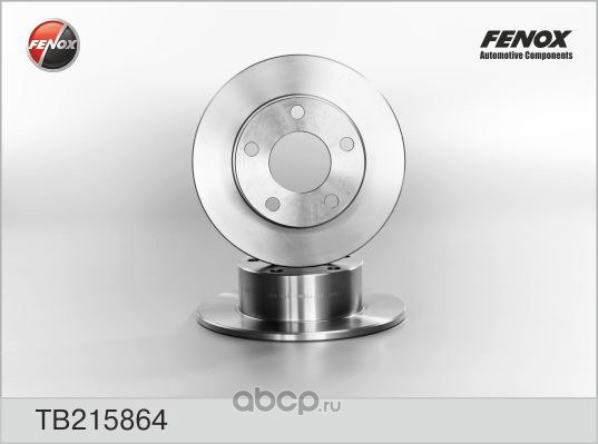Диск тормозной задний VAG A100/A6/SUPERB/PASSAT B5 FENOX TB215864