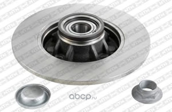 Диск тормозной задний с интегрированным подшипником PEUGEOT NTN-SNR KF159.54U