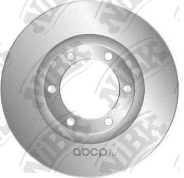 Диск тормозной задний INFINITI QX56/NISSAN PATROL (Y62)/VENT D=350MM NIBK RN1495