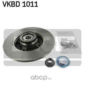 Диск тормозной задний с подшипником CITROEN C4/PEUGEOT 307 /D=249MM SKF VKBD 1011