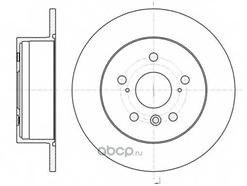 Диск тормозной задний TOYOTA 42431-33130