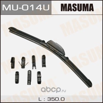 Щетка стеклоочистителя 14' бескаркасная 350 мм MASUMA MU-014U