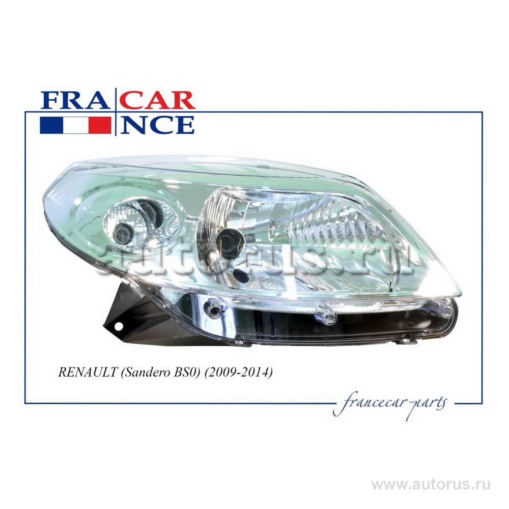 Фара передняя правая RENAULT Sandero BS0 2009-2014 FRANCECAR FCR210475