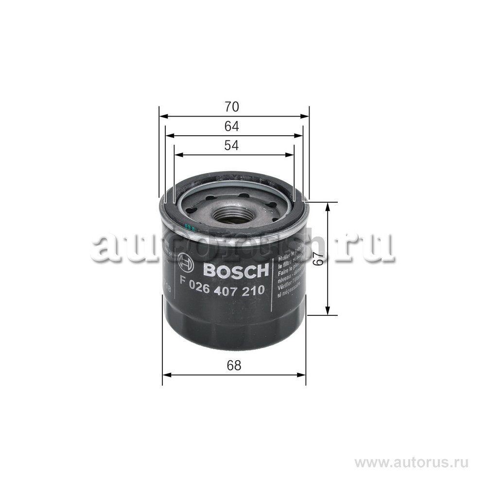 Фильтр масляный BOSCH F 026 407 210