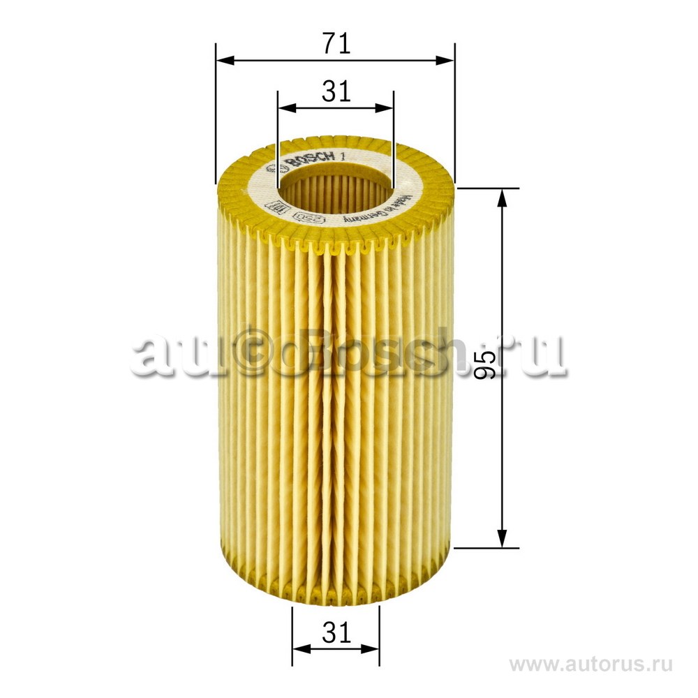 Фильтр масляный BOSCH F 026 407 008