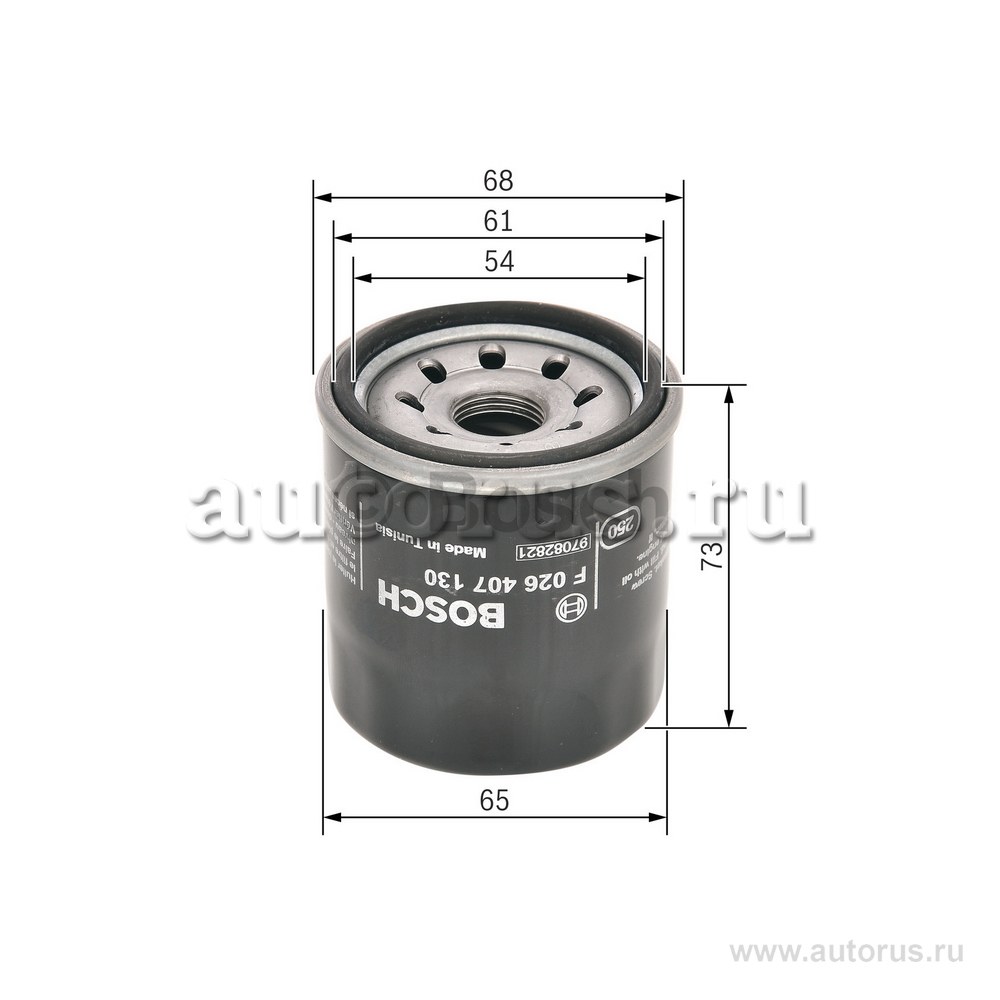 Фильтр масляный CHEVROLET Aveo / Cobalt BOSCH F 026 407 130