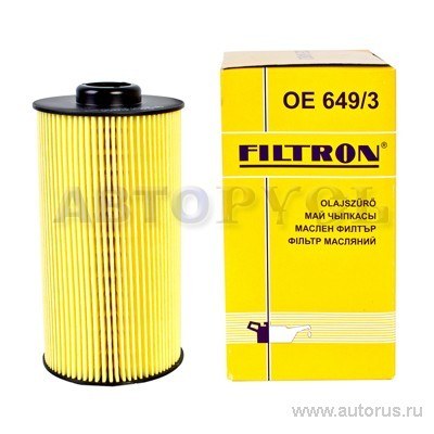 Фильтр масляный FILTRON OE649/3