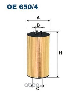 Фильтр масляный FILTRON OE650/4