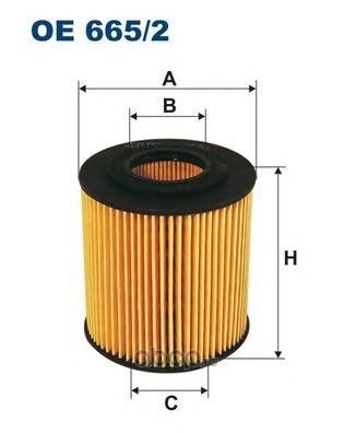 Фильтр масляный FILTRON OE665/2