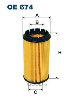 Фильтр масляный FILTRON OE674