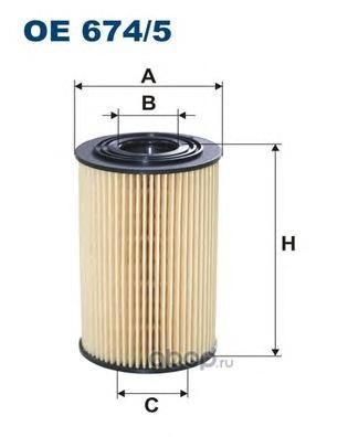 Фильтр масляный FILTRON OE674/5