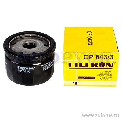 Фильтр масляный FILTRON OP643/3
