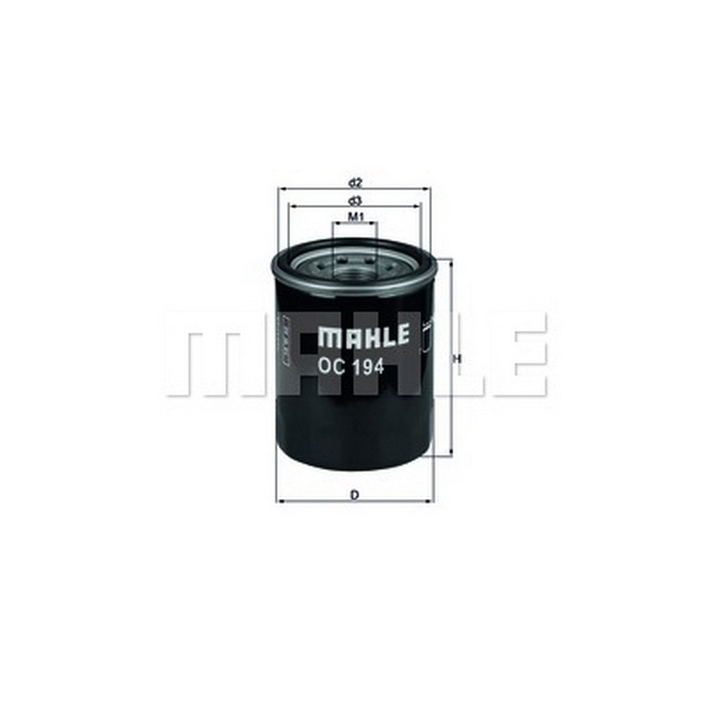 Фильтр масляный KNECHT/MAHLE OC194