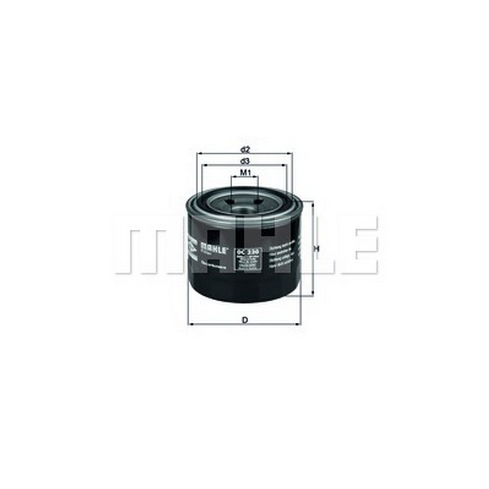 Фильтр масляный KNECHT/MAHLE OC230