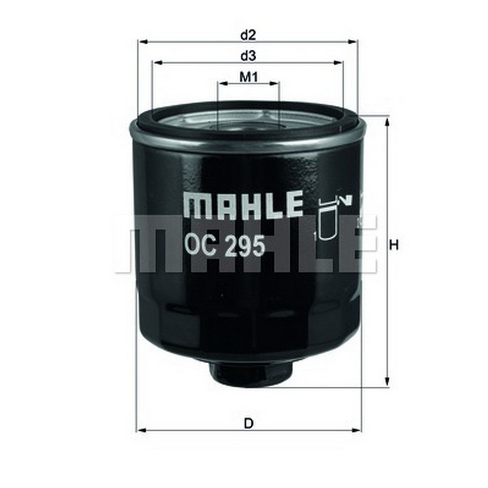 Фильтр масляный KNECHT/MAHLE OC295