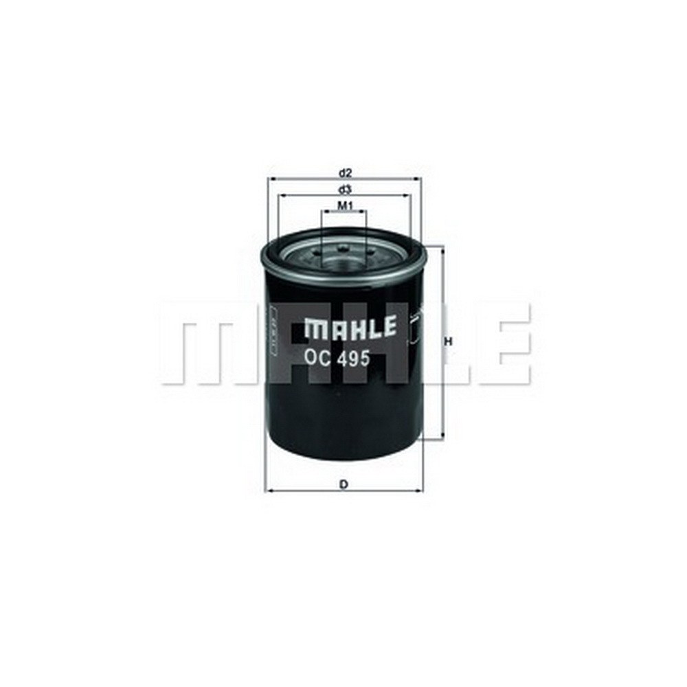 Фильтр масляный KNECHT/MAHLE OC495