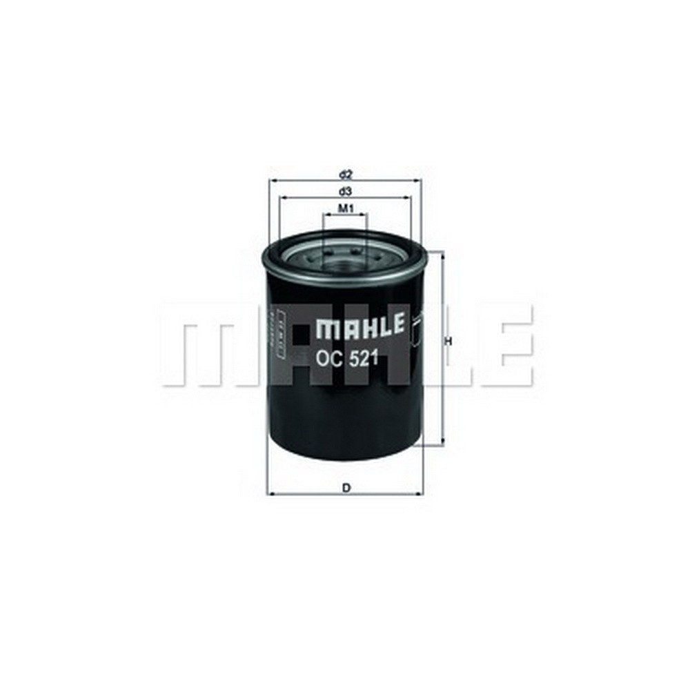 Фильтр масляный KNECHT/MAHLE OC521