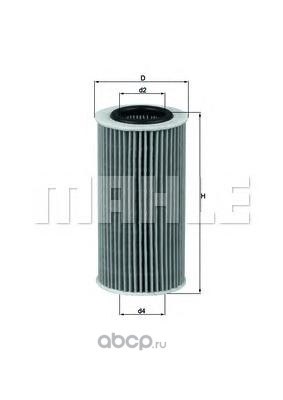 Фильтр масляный для FORD S-Max/Kuga/VOLVO S40/S60/S80/XC90 2.4D/2.5T KNECHT/MAHLE OX370D1