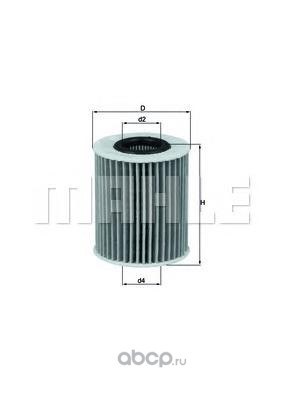 Фильтр масляный KNECHT/MAHLE OX413D1
