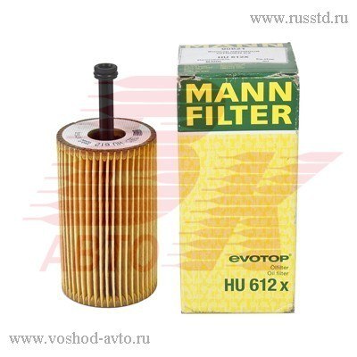 Фильтр масляный MANN-FILTER HU 612 X