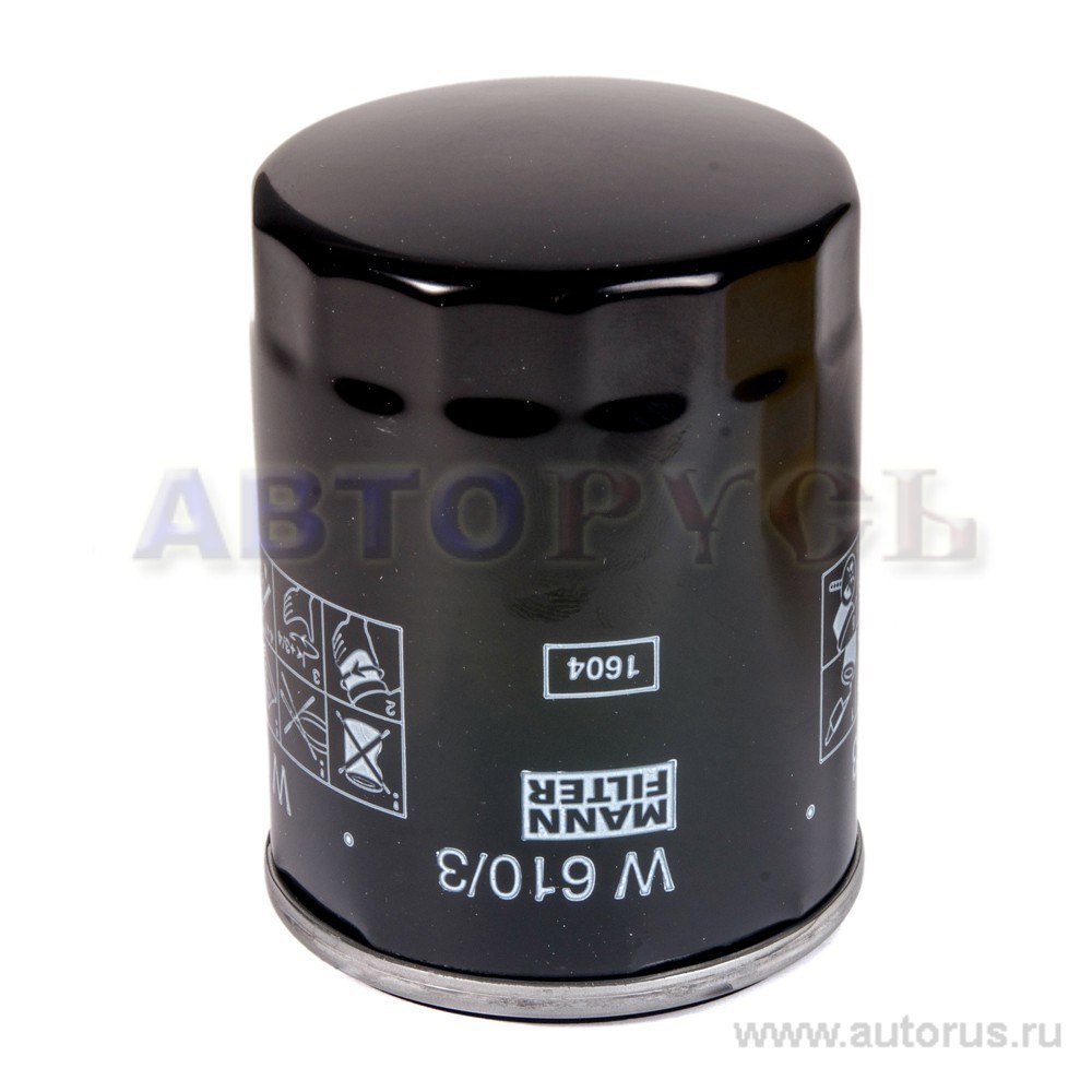 Фильтр масляный для OPEL CorA/B MIT All MAZ MANN-FILTER W 610/3