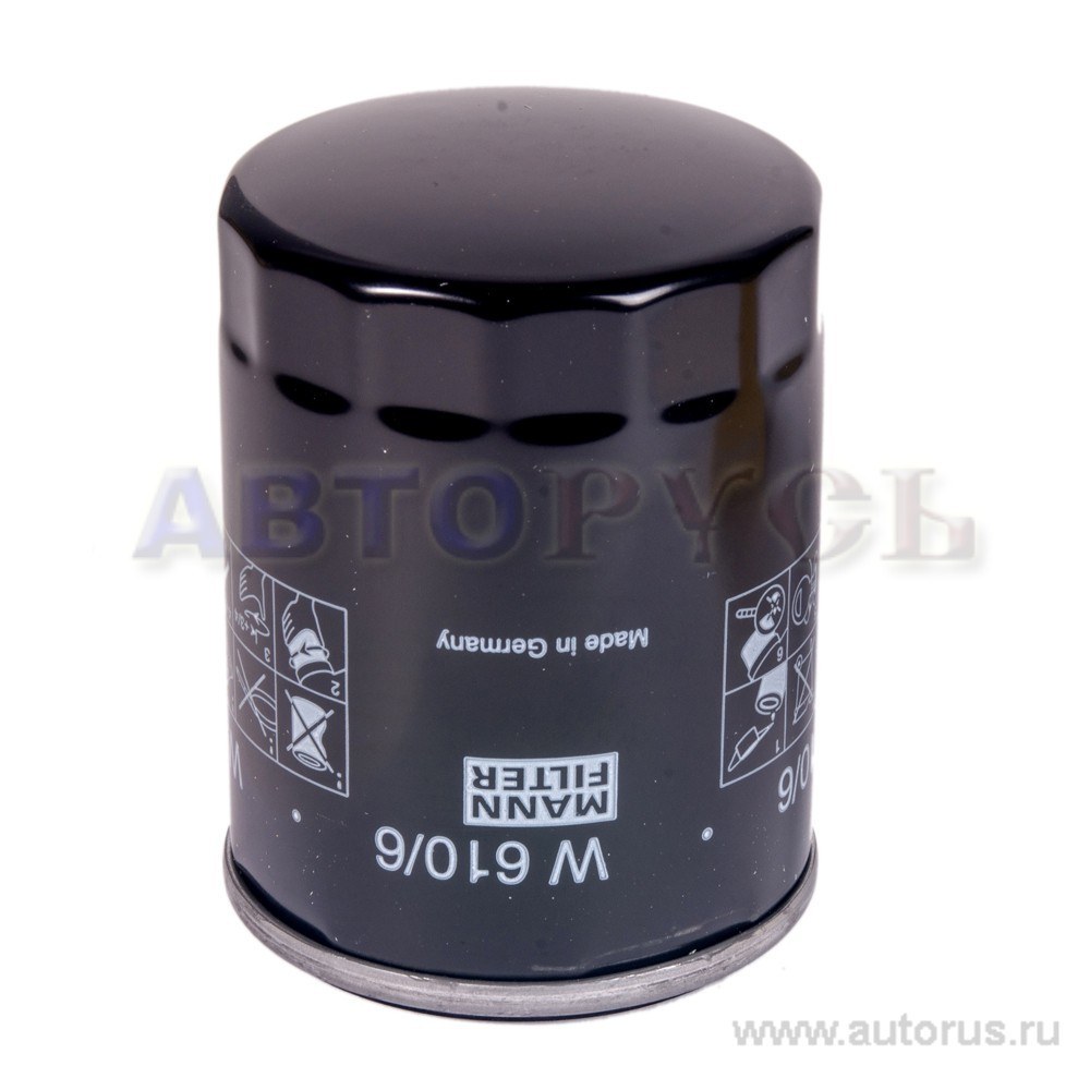 Фильтр масляный MANN-FILTER W 610/6