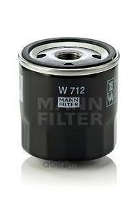 Фильтр масляный MANN-FILTER W 712